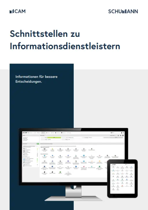 Schnittstellen zu Informationsdienstleitern in CAM
