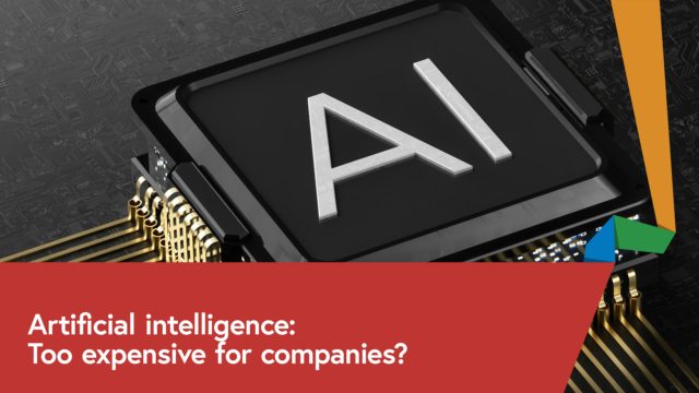 Artificial intelligence Too expensive for companies