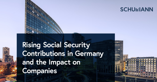 Rising social security contribution