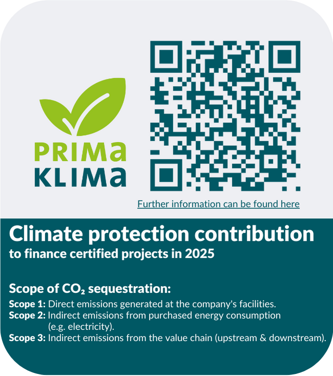 PRIMAKLIMA Climate protection contribution SCHUMANN 2025