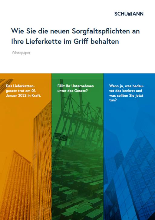 Whitepaper Lieferkettengesetz software