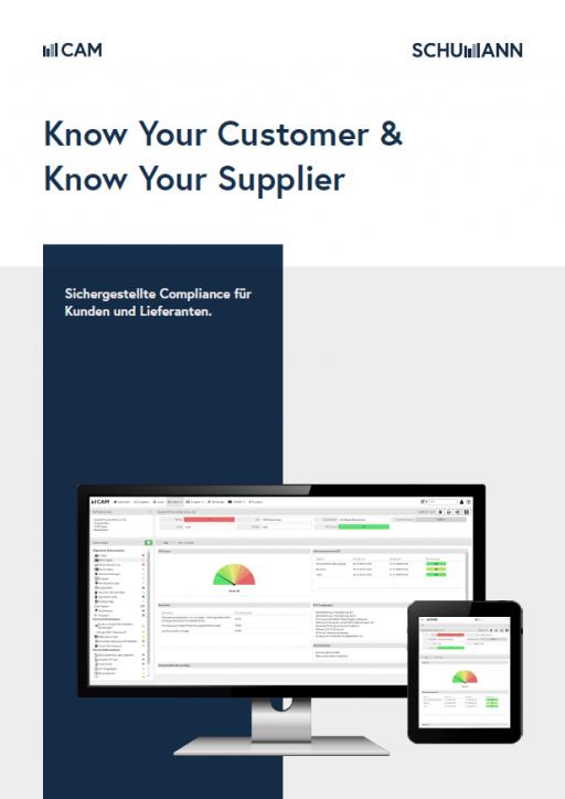 KYC & know your supplier compliance software