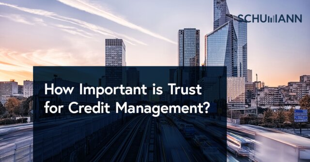 How important is trust for credit management